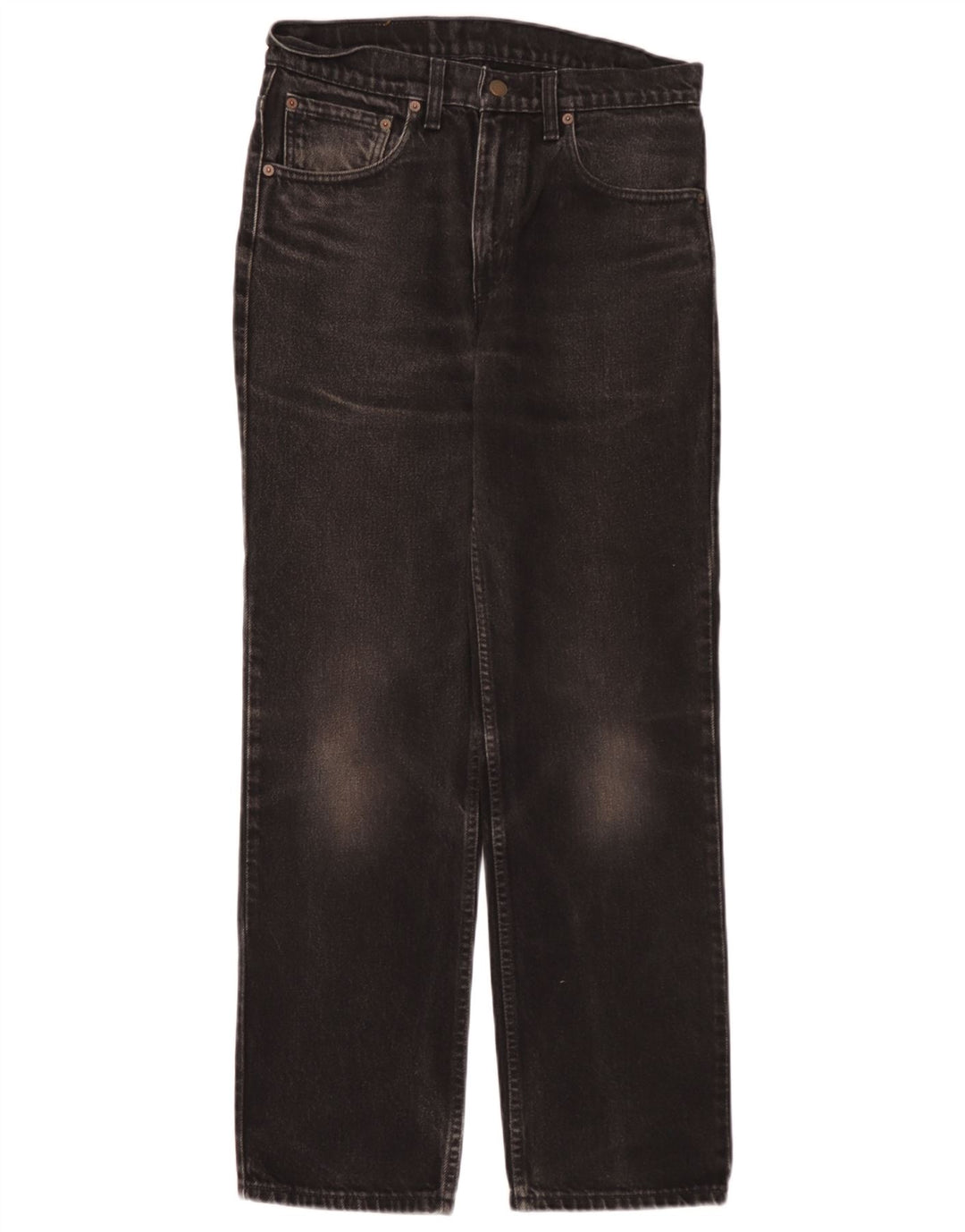 Levi's Herre 516 lige jeans W32 L30 sort bomuld