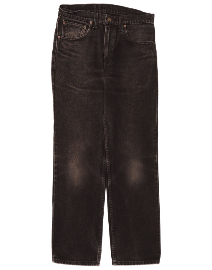 Levi's Herre 516 lige jeans W32 L30 sort bomuld