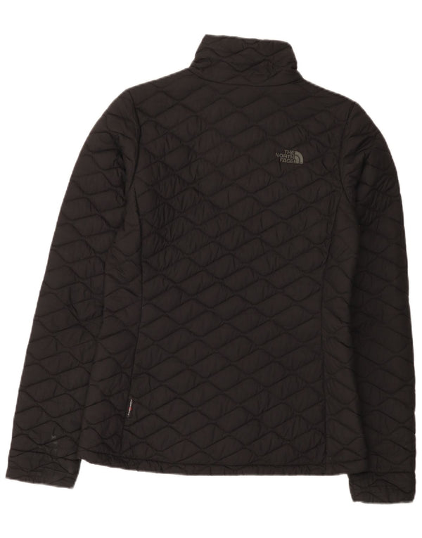 The North Face Quiltet jakke til kvinder UK 10 Lille sort nylon