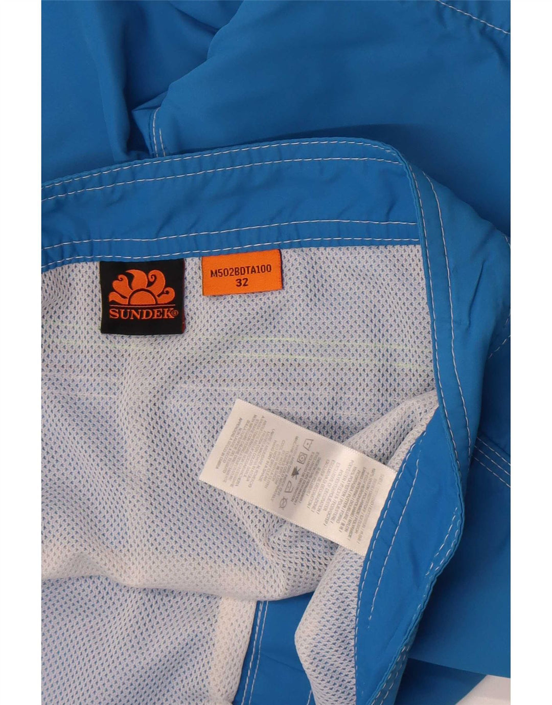 Sundek Herre badeshorts Medium Blue Nylon Sports