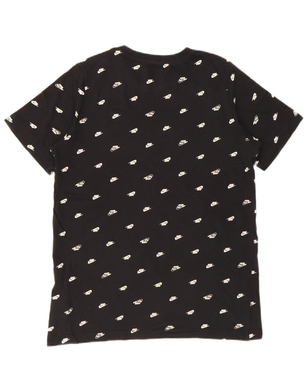 Nike Boys Grafisk T-Shirt Top 13-14 år XL Sort