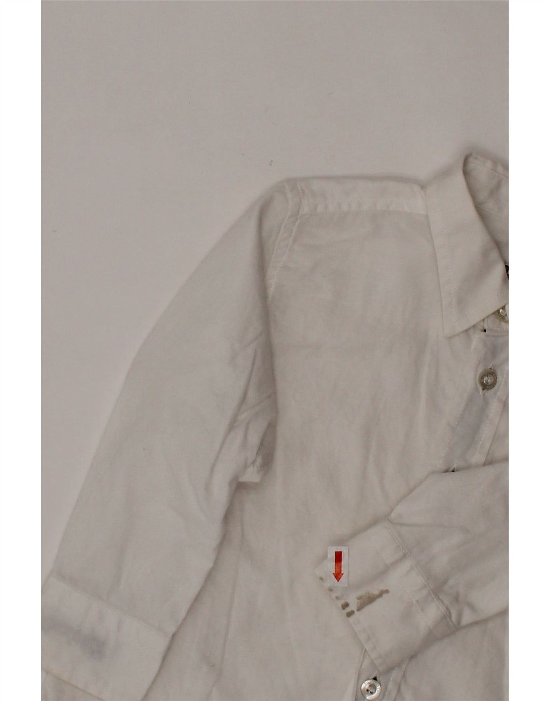 CESARE PACIOTTI 4US Baby Drengeskjorte 9-12 måneder Hvid bomuld