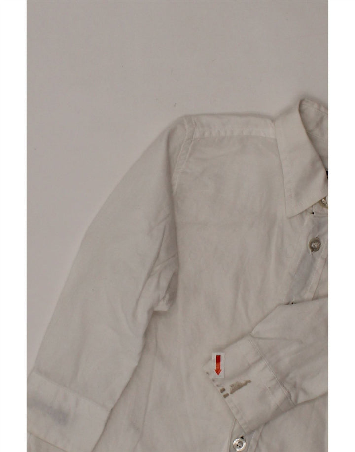 CESARE PACIOTTI 4US Baby Drengeskjorte 9-12 måneder Hvid bomuld