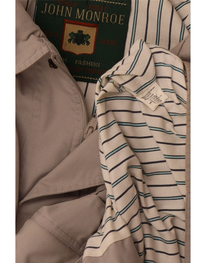 JOHN MONROE Herre Utility Jacket UK 42 XL Grå Polyester