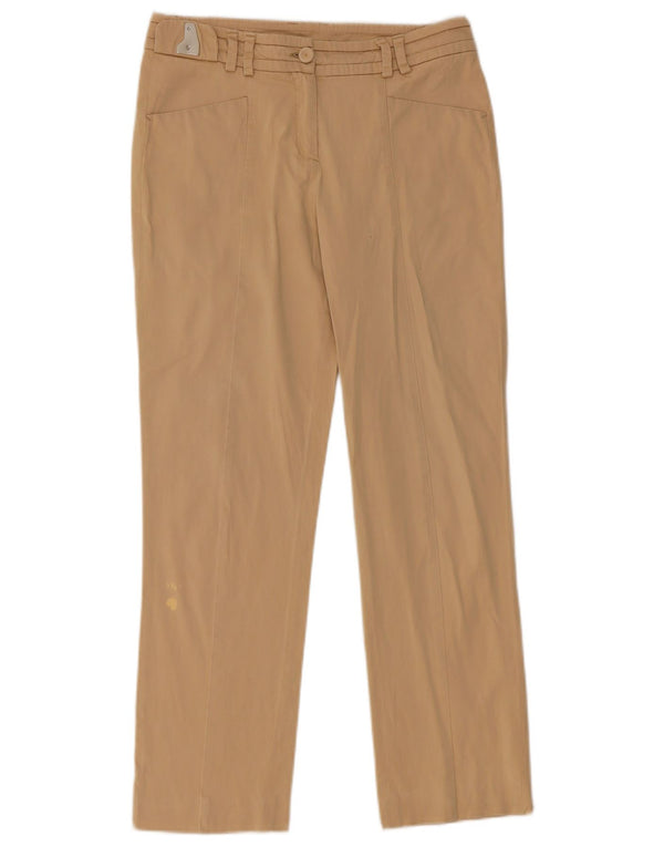 TRUSSARDI Lige fritidsbukser til kvinder IT 42 Medium W28 L27 Beige