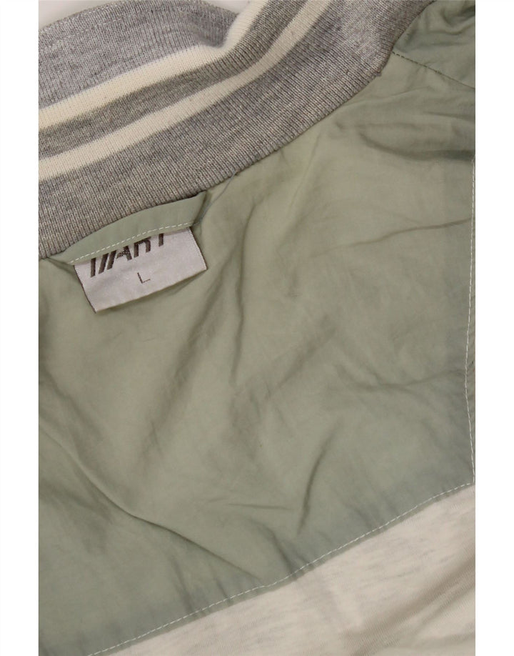 VINTAGE Træningsdragt til mænd Topjakke Stor Grøn Colourblock