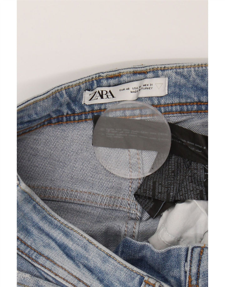 ZARA Mens Distressed Slim Jeans EU 40 Medium W31 L24 Blue Cotton Vintage Zara and Second-Hand Zara from Messina Hembry 