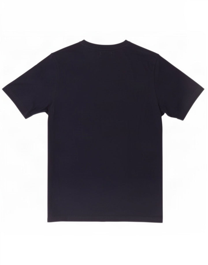 Kappa Herre Grafisk T-Shirt Top Stor Marineblå