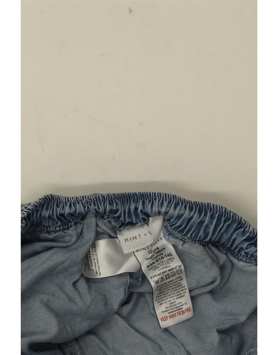 MINT VELVET Pige Skort 11-12 År W24 Blå