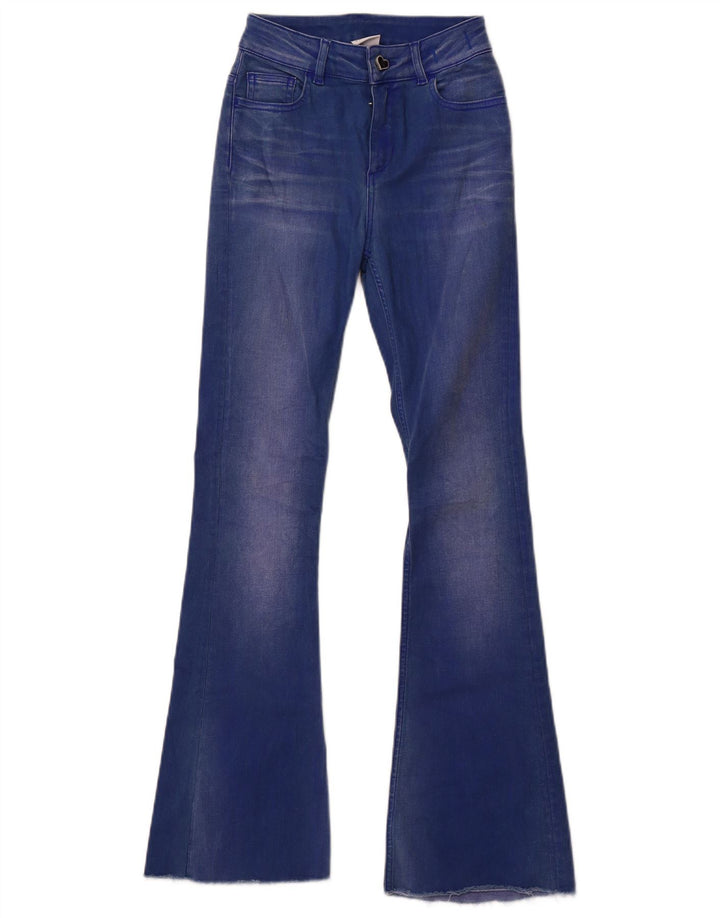Twinset Dame Flared Jeans W26 L30 Blå Bomuld