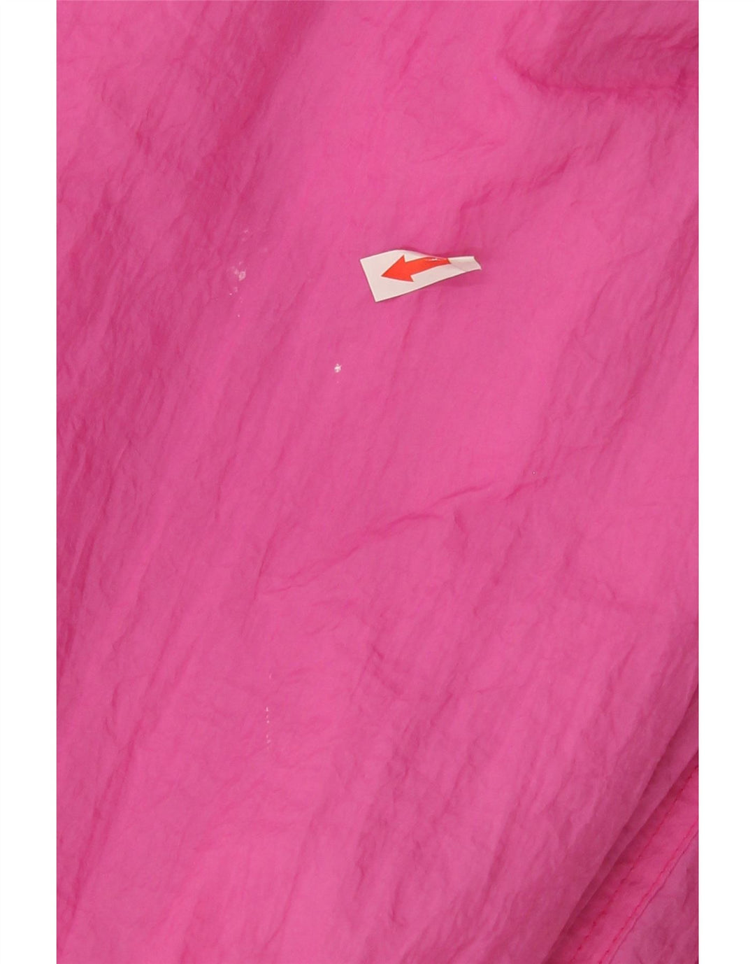 Vintage hættejakke til kvinder oversize polstret jakke UK 24 4XL Pink Polyamid