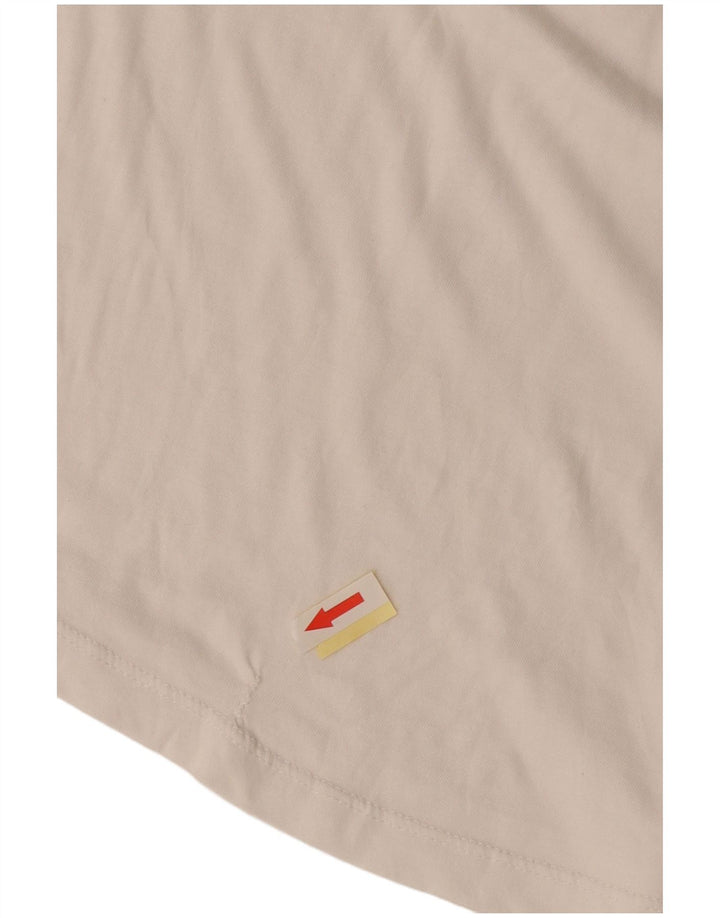 PUMA Grafisk T-shirt top til kvinder UK 12 Medium hvid bomuld