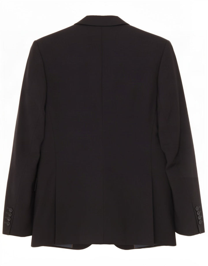 Zara Herre 2-knaps blazerjakke str. 50 Medium Sort Uld