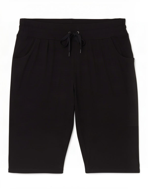 Marks & Spencer Womens Autograph Capri Træningsdragt Bukser UK 20 2XL Sort