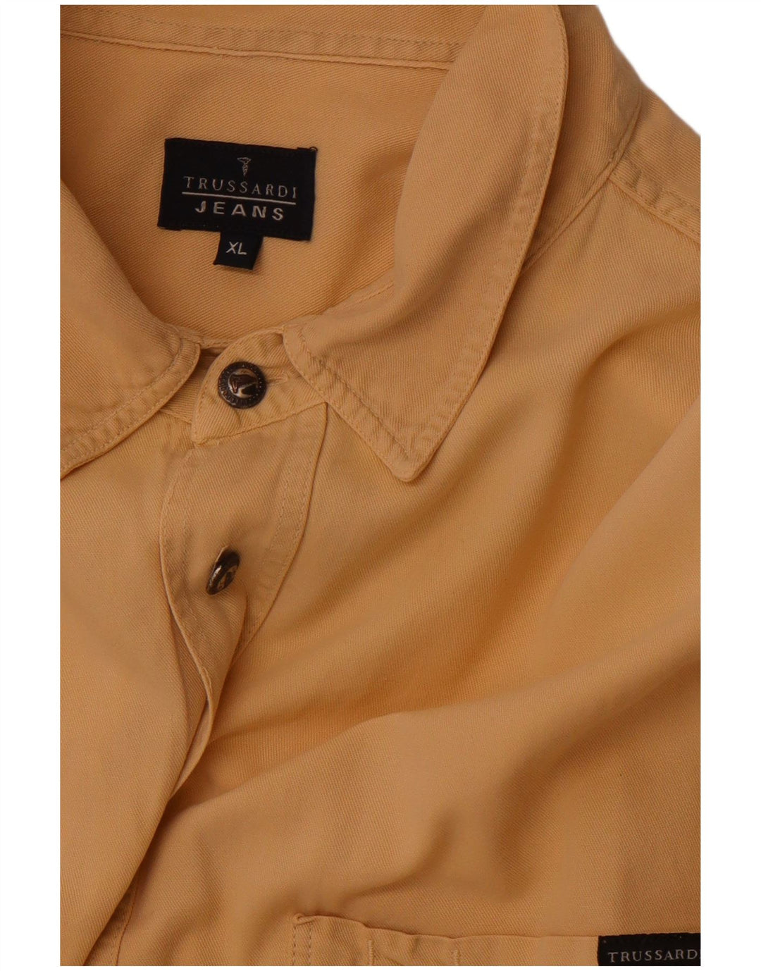 TRUSSARDI JEANS Herreskjorte XL Brun