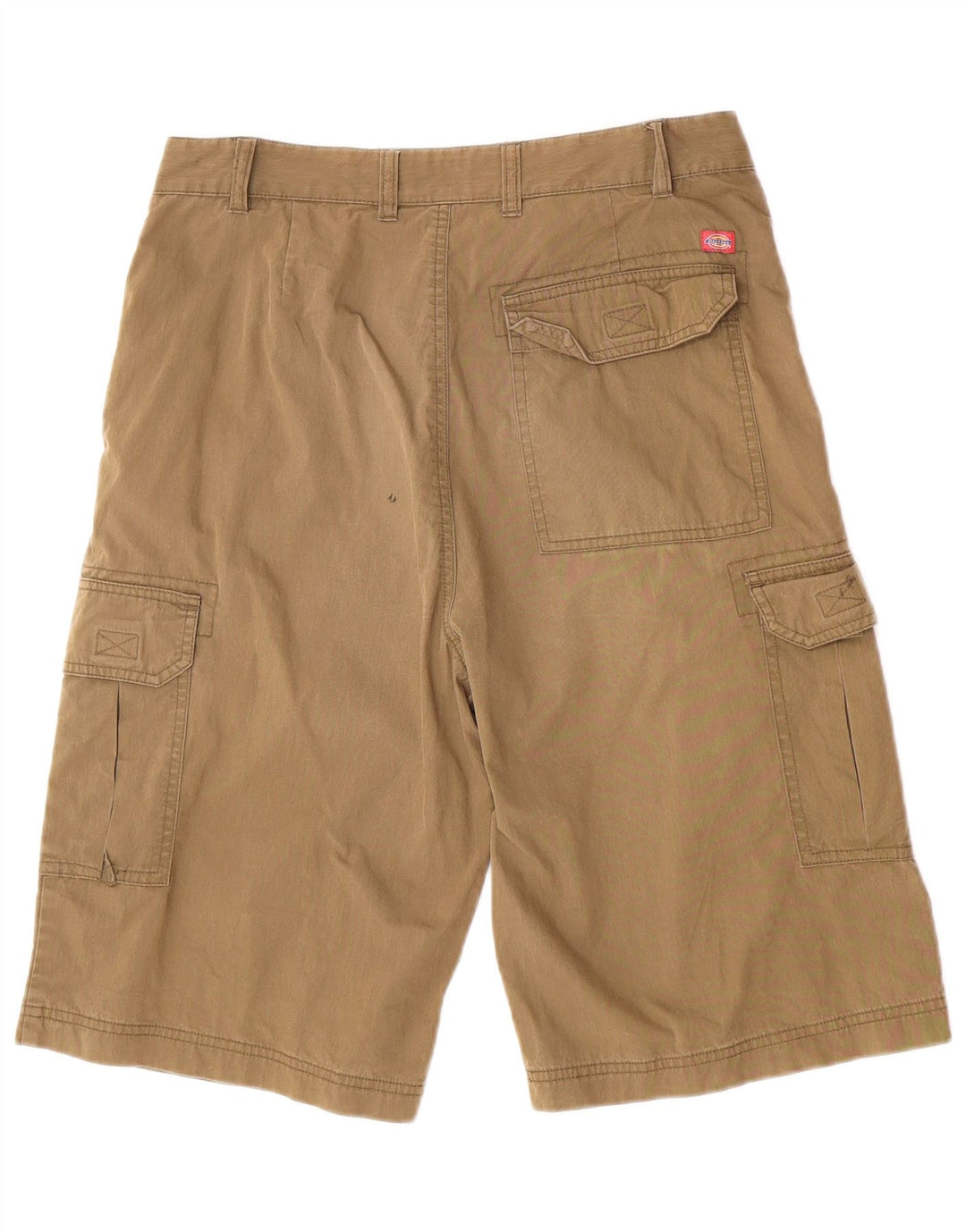 Dickies Herre Cargo Shorts Medium W33 Khaki Bomuld