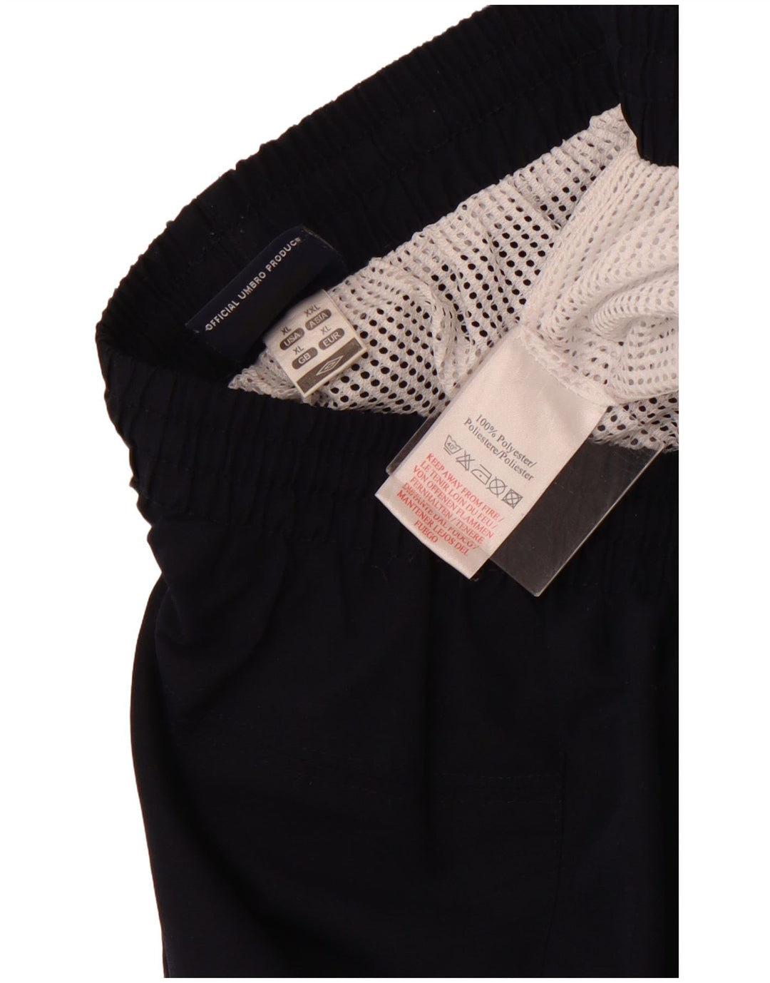 UMBRO Herre grafiske sportsshorts XL marineblå polyester