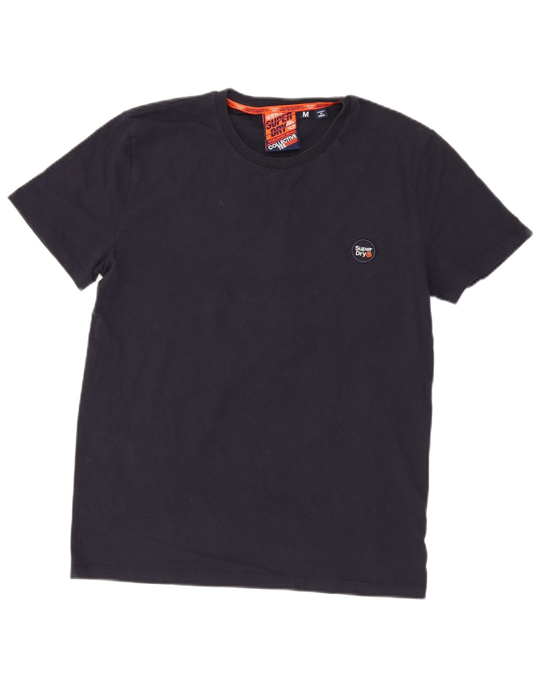 Superdry Herre T-shirt Top Medium Marineblå Bomuld