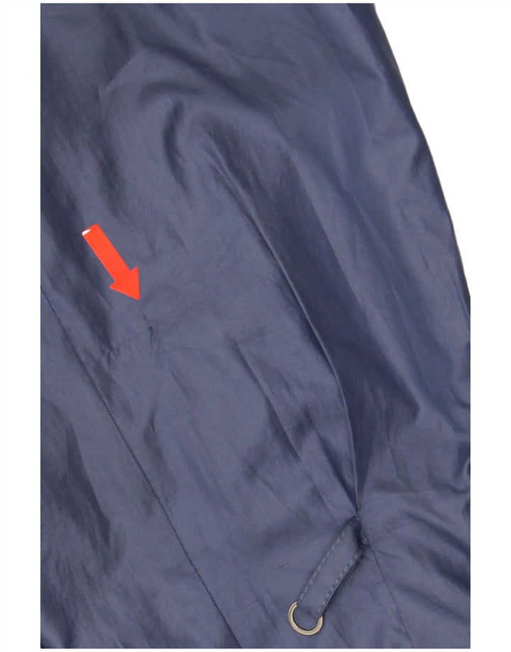 Claude Havrey Dame Oversized Overfrakke EU 41 Medium Blue Polyester