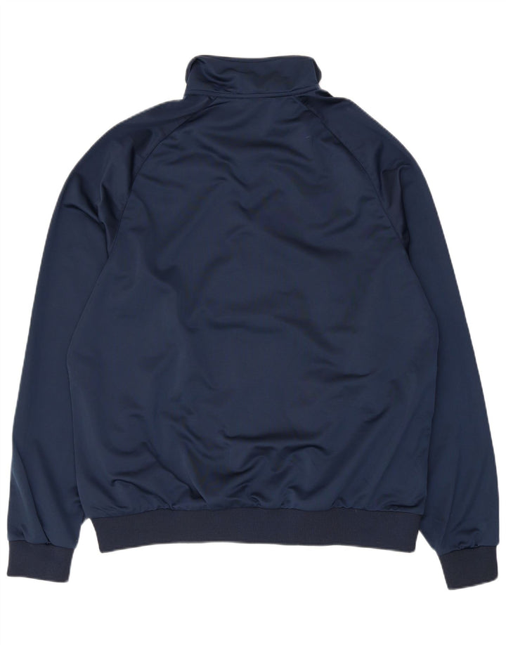 Asics træningsdragt topjakke til kvinder UK 18 XL marineblå polyester