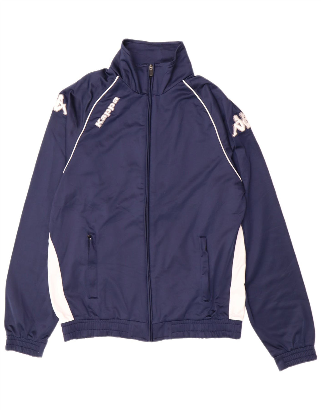 Kappa Træningsdragt til mænd Topjakke Medium Marineblå Colourblock Polyester
