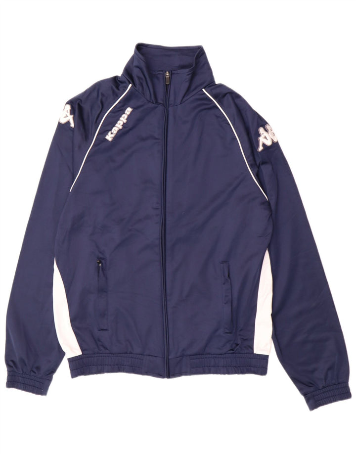 Kappa Træningsdragt til mænd Topjakke Medium Marineblå Colourblock Polyester
