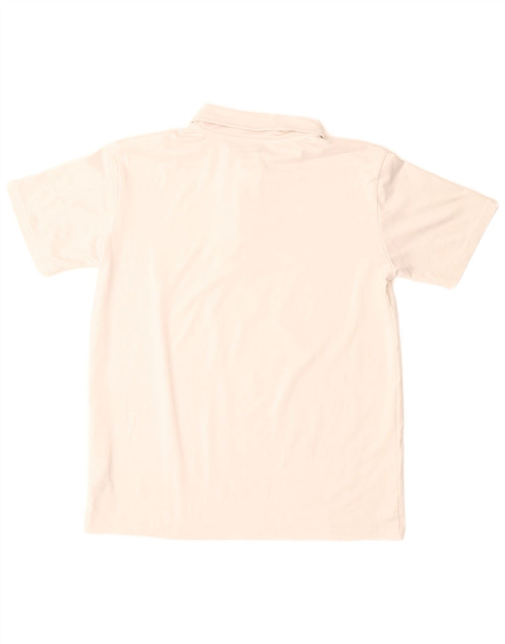 Reebok Boys Polo Shirt 14-15 År Stor Hvid Polyester