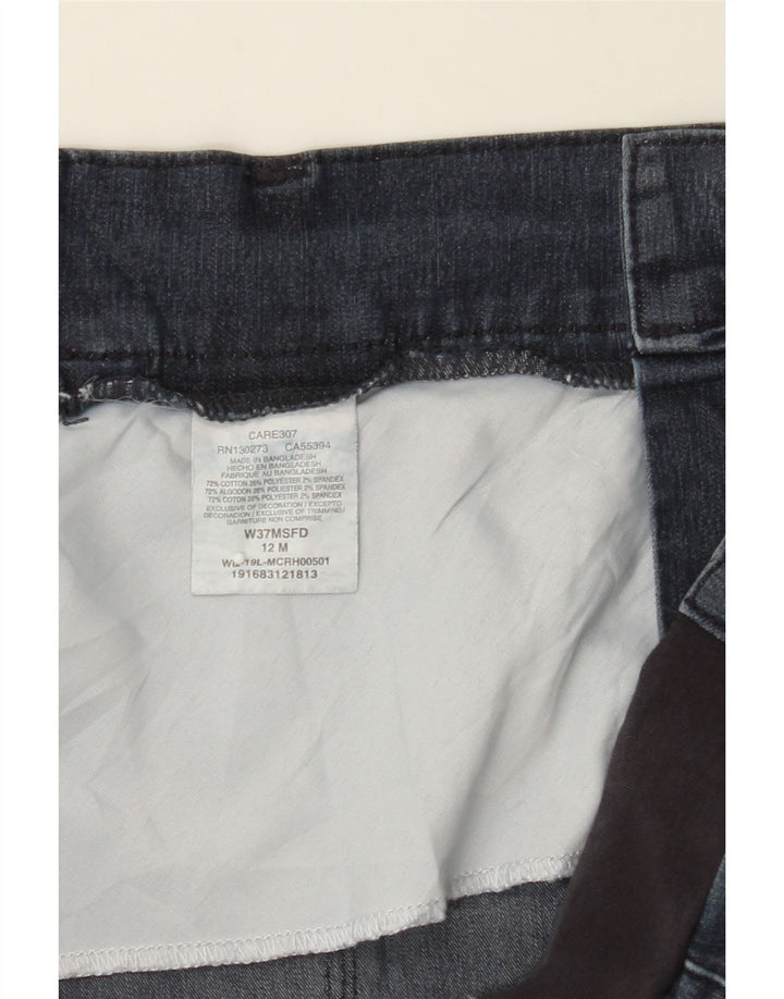 LEE Womens Mid Rise Denim Shorts US 12 Large W34 Blue Cotton Vintage Lee and Second-Hand Lee from Messina Hembry 