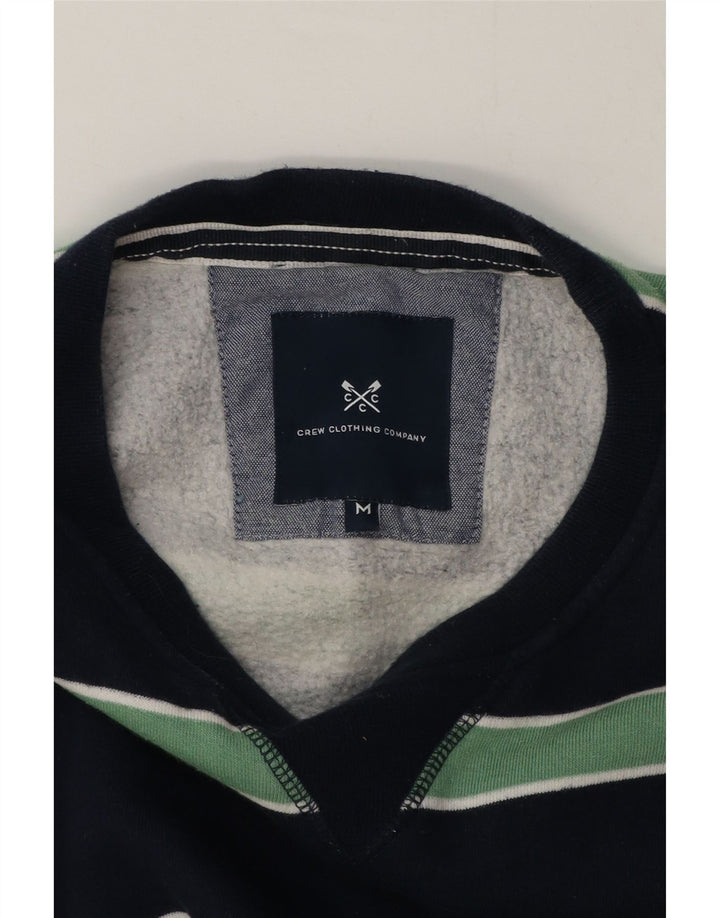 Besætningstøj Herre sweatshirt Jumper Medium Navyblå stribet bomuld