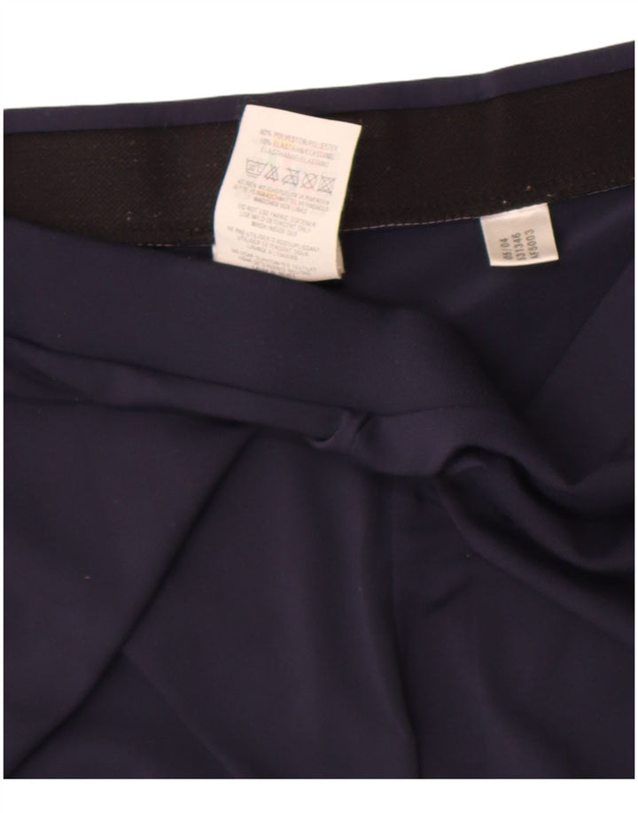 Adidas Dame Climalite Sport Shorts UK 12 Medium Navy Blue Polyester