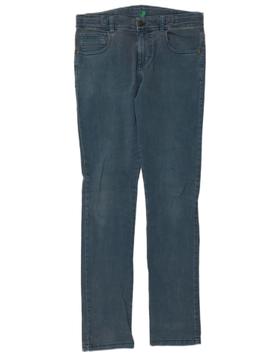 Benetton Boys Slim Jeans 15-16 år W30 L31 Blå