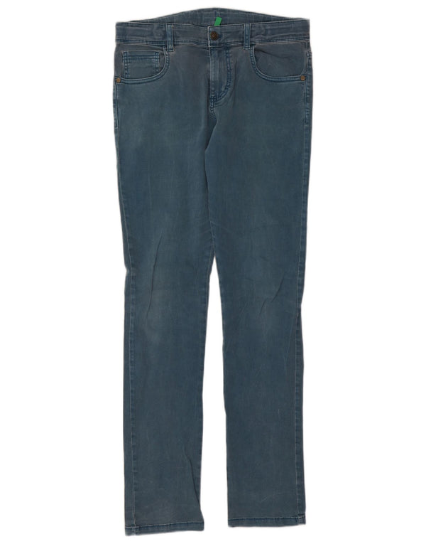 Benetton Boys Slim Jeans 15-16 år W30 L31 Blå