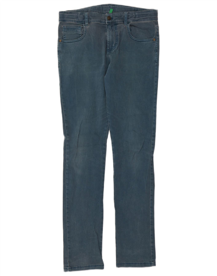 Benetton Boys Slim Jeans 15-16 år W30 L31 Blå