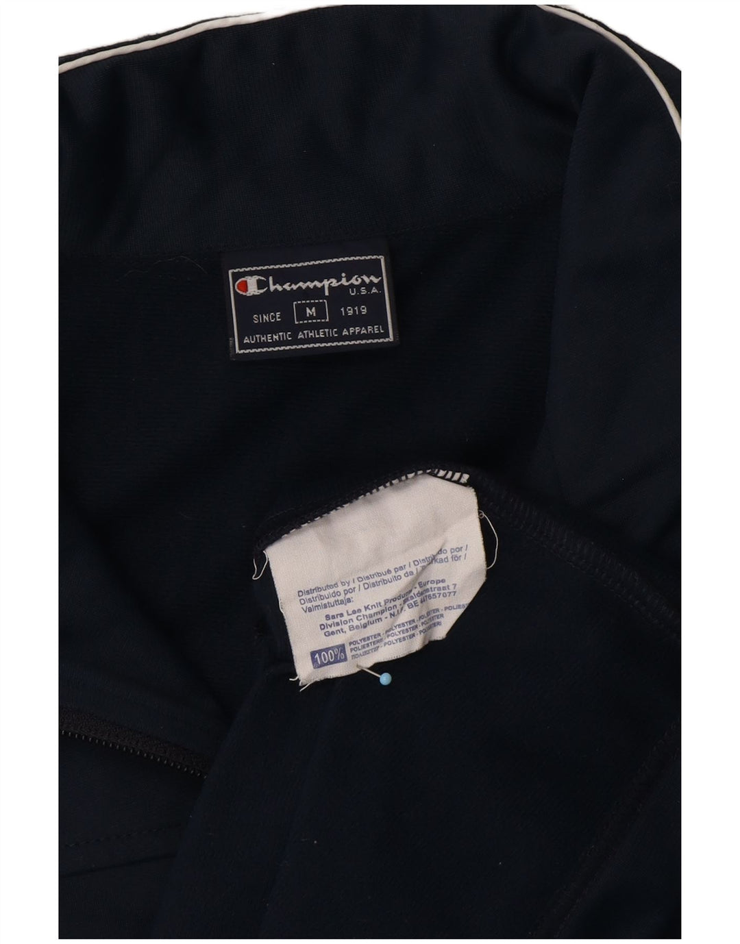 CHAMPION Træningsdragt til mænd Top jakke Medium Marineblå Polyester