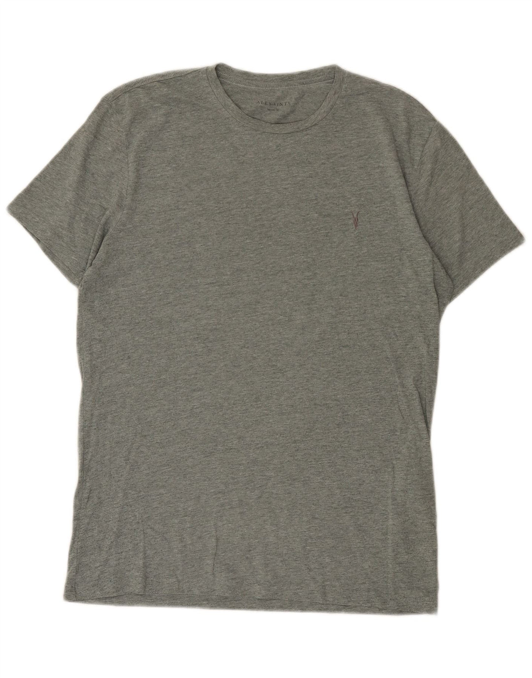 All Saints Herre T-Shirt Top Medium Grøn Bomuld