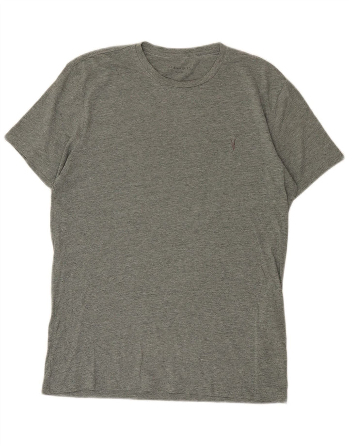 All Saints Herre T-Shirt Top Medium Grøn Bomuld