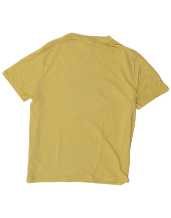 Tænk Pink Herre Grafisk T-Shirt Top IT 48 Medium Gul Bomuld