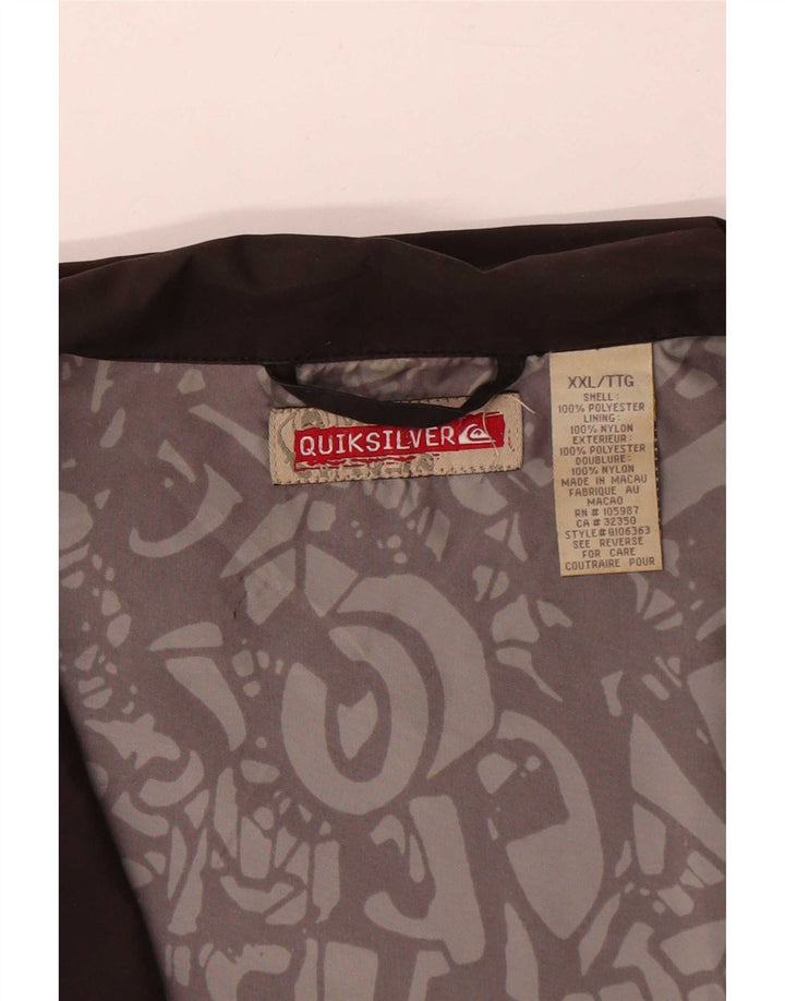 Quiksilver Bomberjakke til mænd UK 44 2XL Brun Polyester