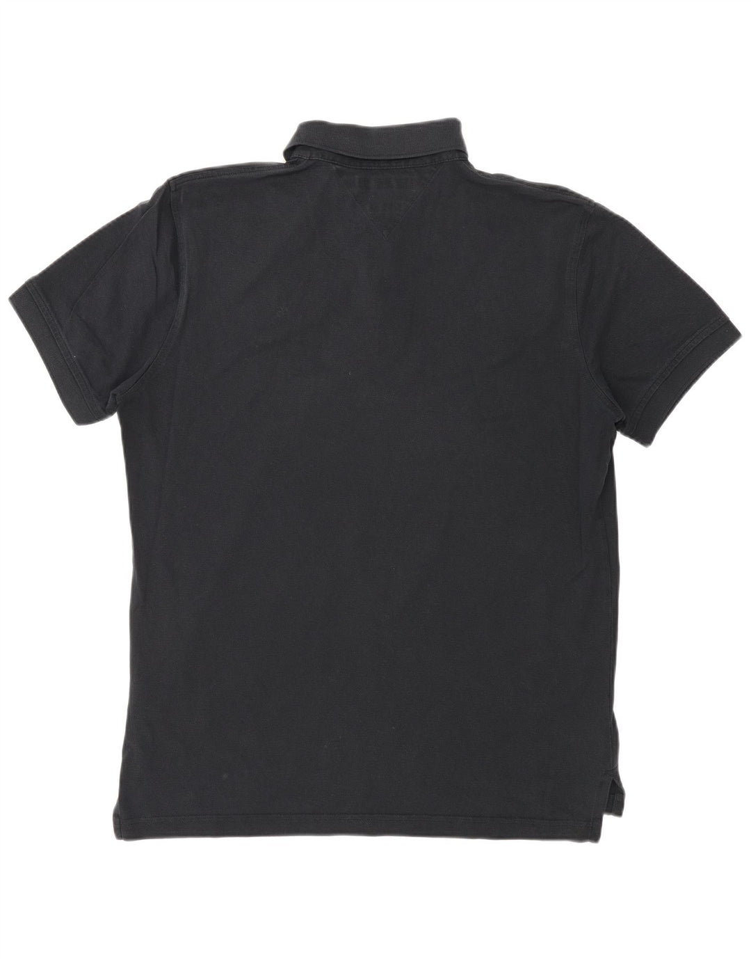 Tommy Hilfiger Herre Regular Fit Polo Shirt Medium Sort Bomuld