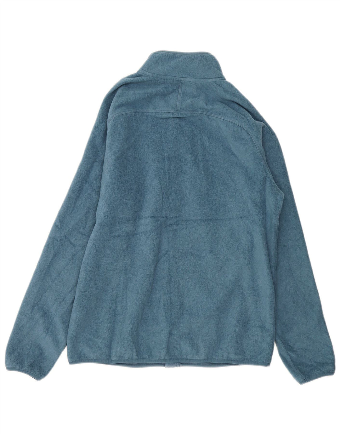 Marks & Spencer Herre Fleecejakke UK 38 Medium Blue Polyester