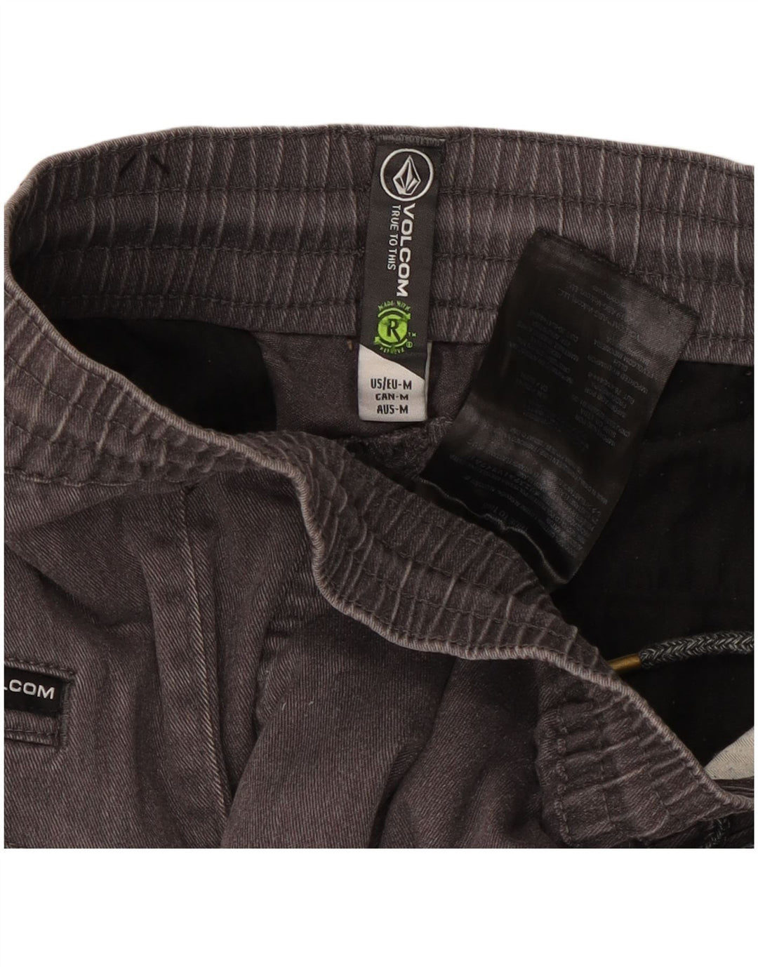Volcom Joggers til kvinder Chinobukser Medium W30 L27 Grå Bomuld