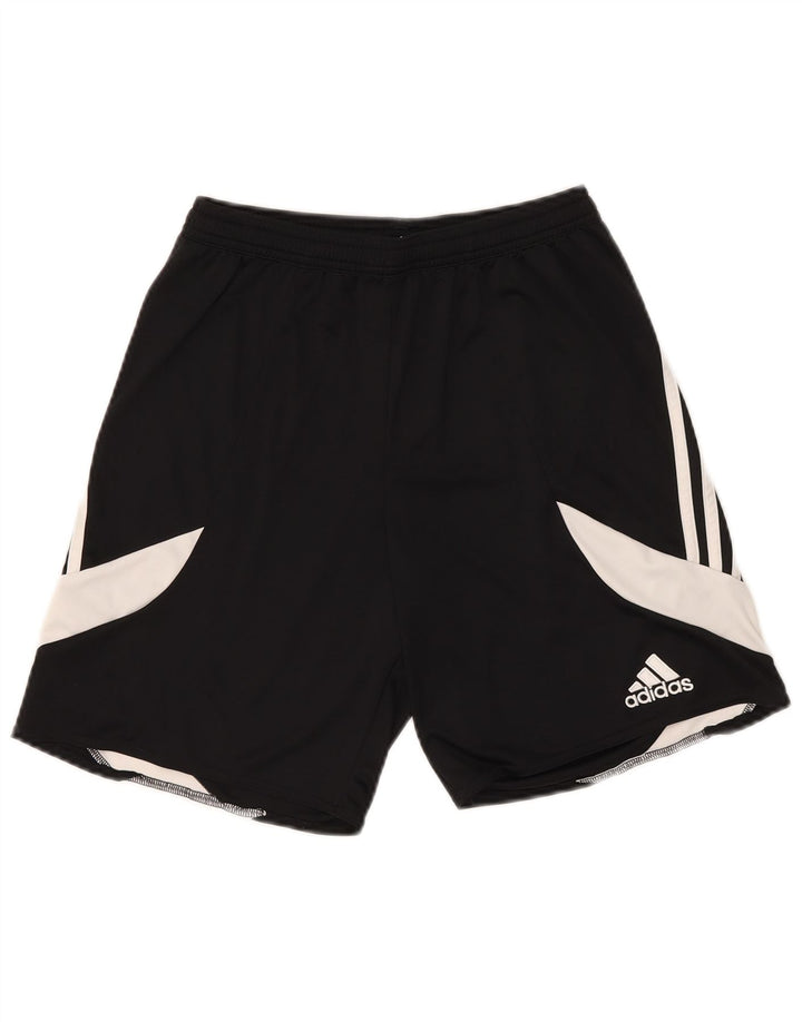 Adidas Herre Climalite Sportshorts Small Black Colourblock Polyester