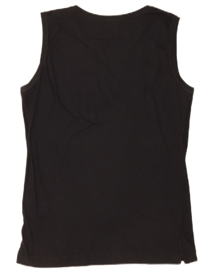 Joop Herrevest Top Medium Sort Bomuld