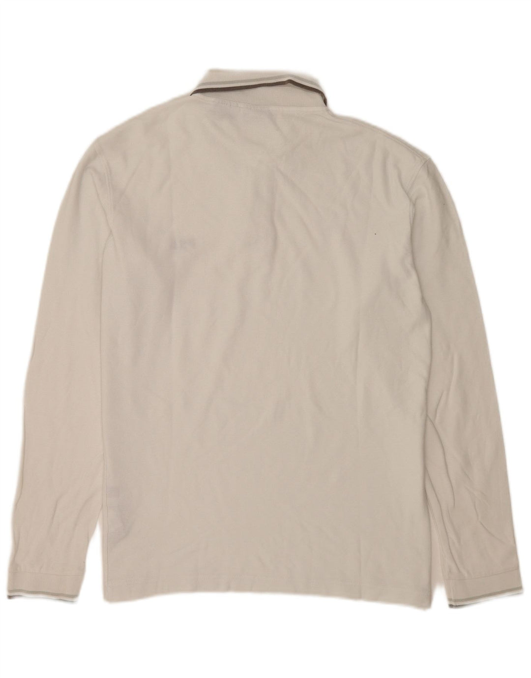 Fila Langærmet Polo Shirt til mænd Stor hvid bomuld