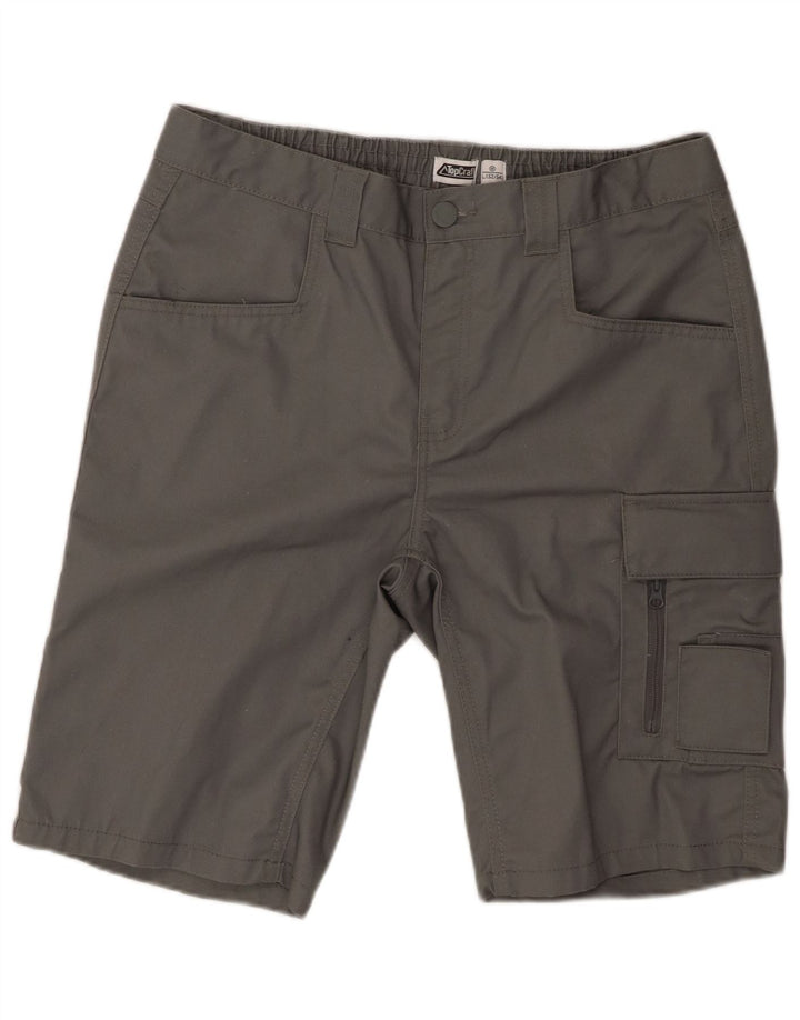 Vintage Herre Cargo Shorts IT 52/54 XL W38 Grå Polyester