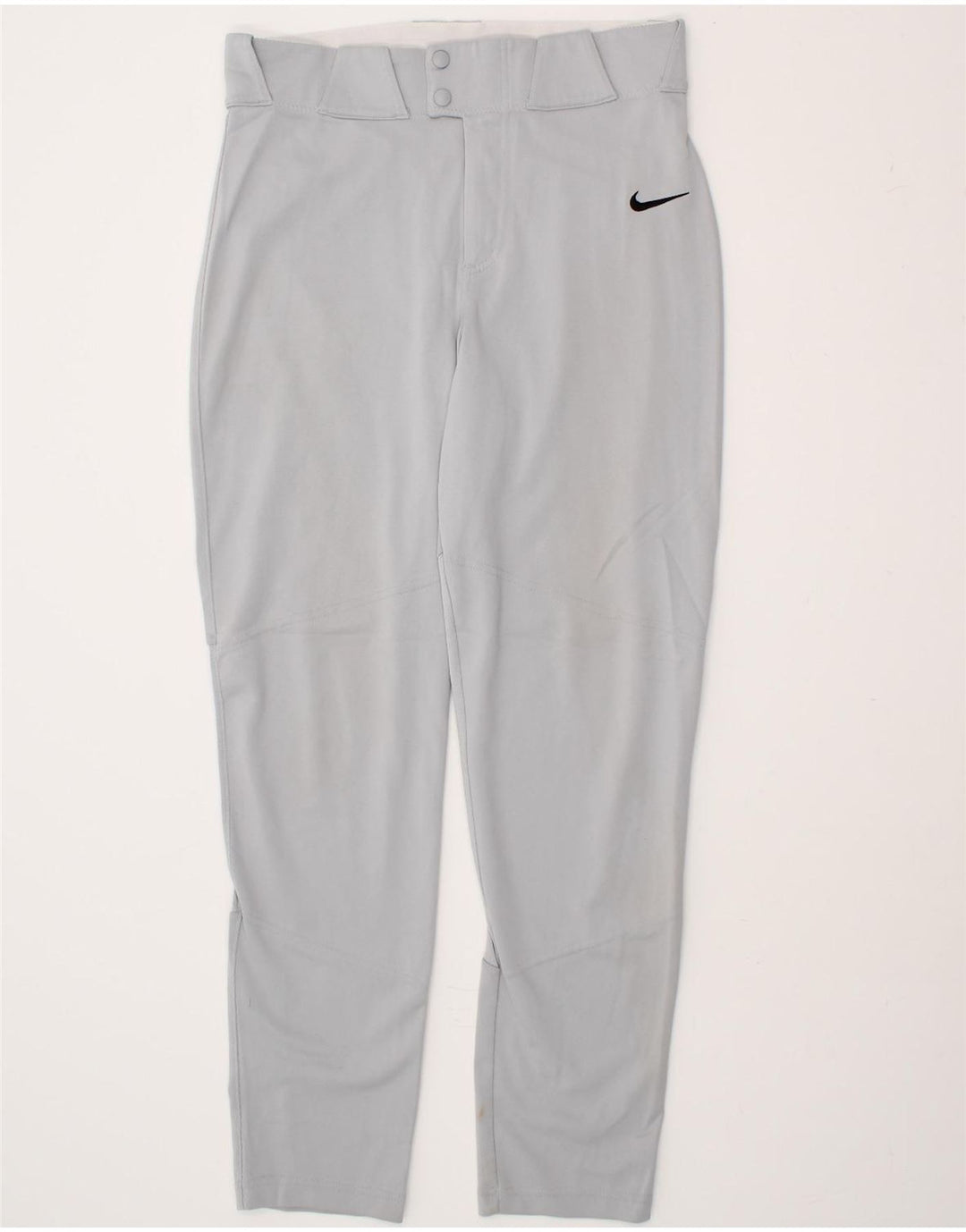 NIKE Womens Slim Casual Trousers Medium W32 L31 Grey Polyester Vintage Nike and Second-Hand Nike from Messina Hembry 