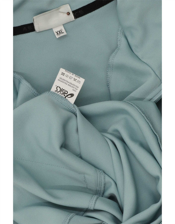 Asics Træningsdragt til mænd Topjakke 2XL Blå Colourblock Polyester