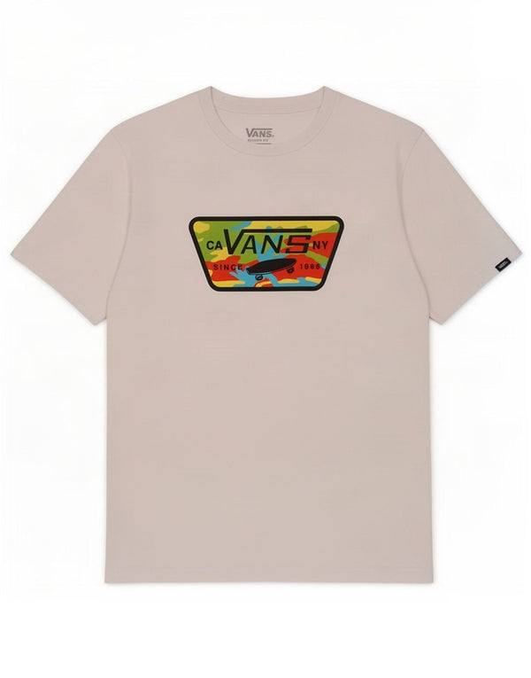 Vans Boys Classic Fit Grafisk T-Shirt Top 14-15 år XL Hvid
