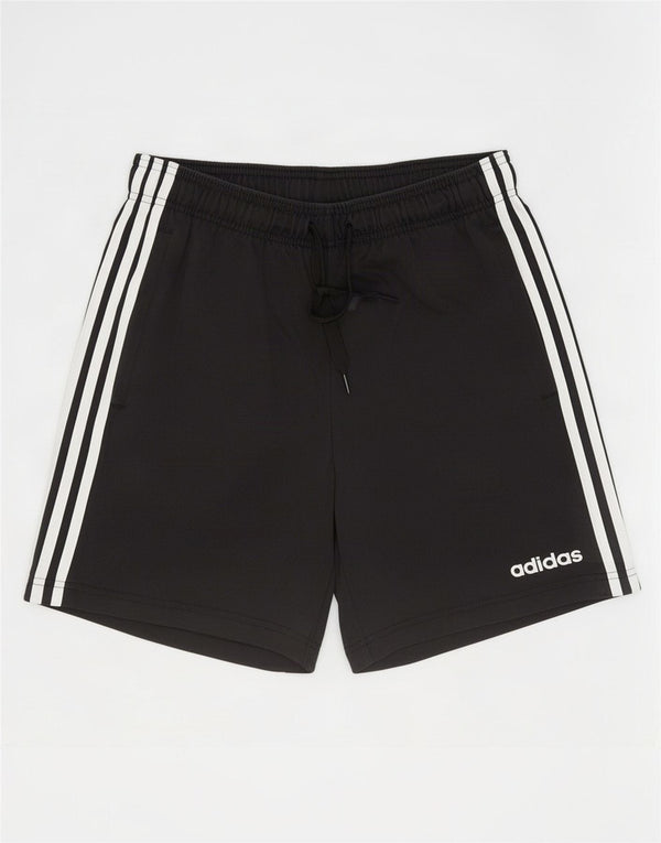 Adidas Mens Sport Shorts Medium Black Cotton