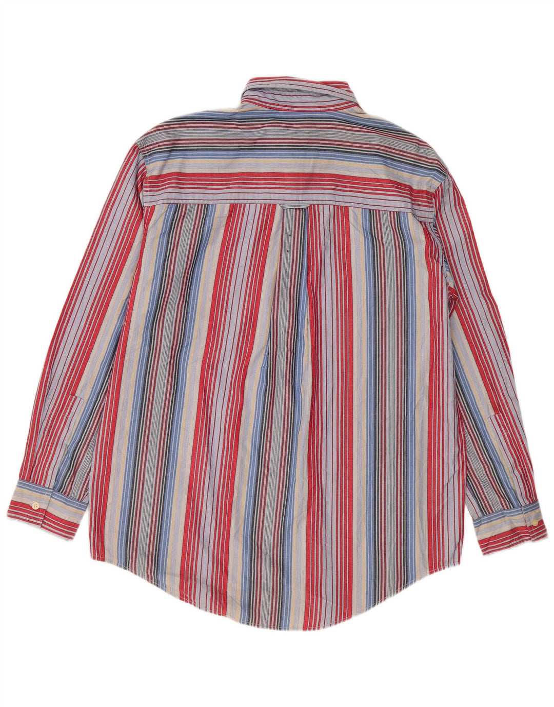 Chaps Herre Easy Care skjorte Medium flerfarvet stribet bomuld